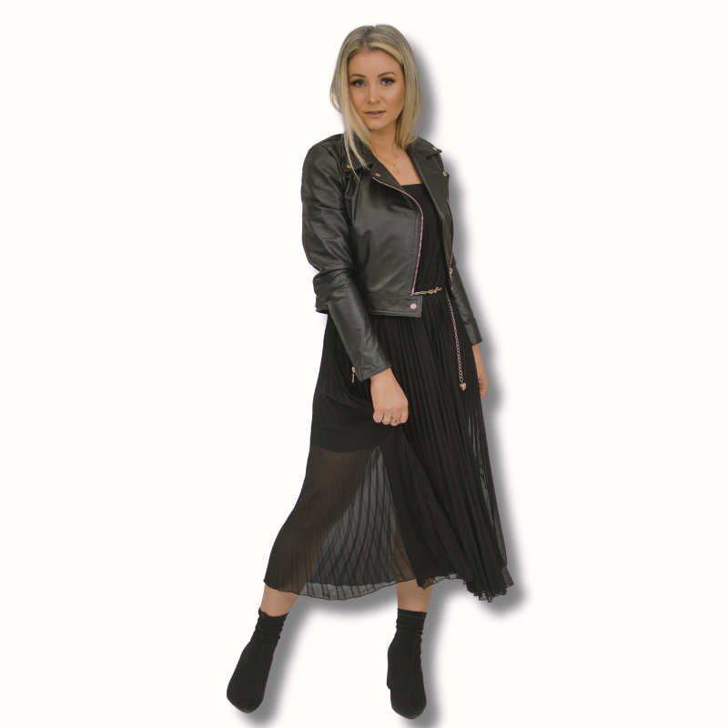 Jaqueta Perfecto OMK Couro 602