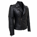 Chaqueta de cuero Perfecto para hombre Ref.556