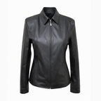 Jaqueta de Couro Feminina Spencer Ref.150