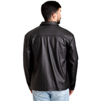 Chaqueta de cuero india