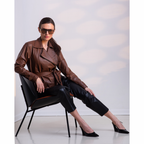 Jaqueta Perfecto em Couro Ref 503