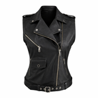 Colete de Couro Biker Ref. 362