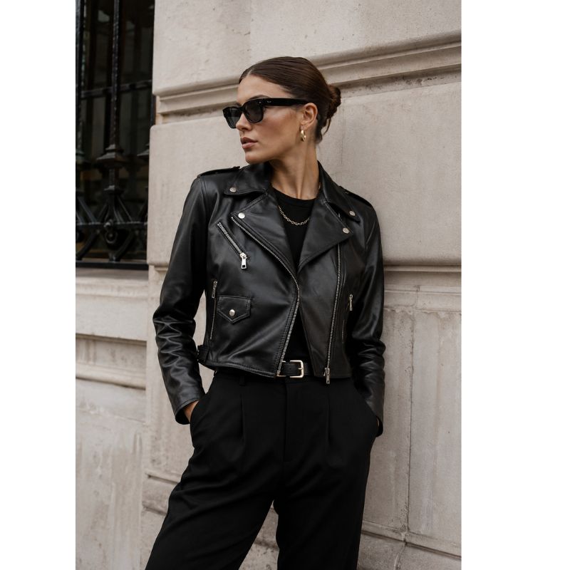 Chaqueta de Cuero Perfecto Ref. 620