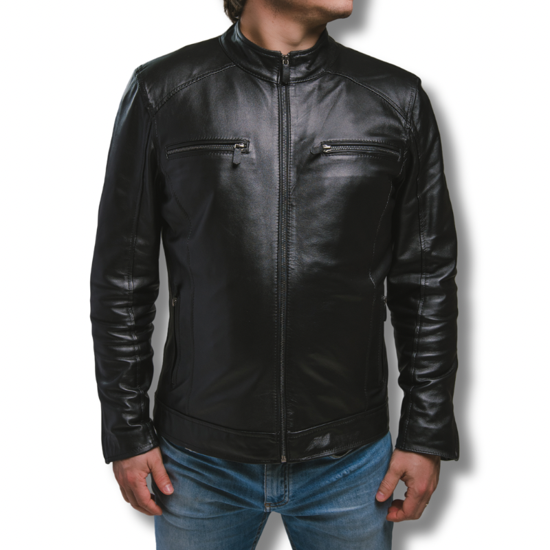 Jaqueta OMK Couro Gio