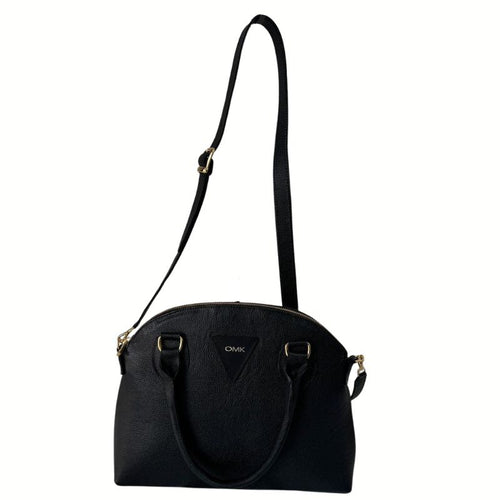 Bolsa Estruturada em Couro Ref 183
