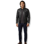 Chaqueta de Cuero Masculina Ref. 782