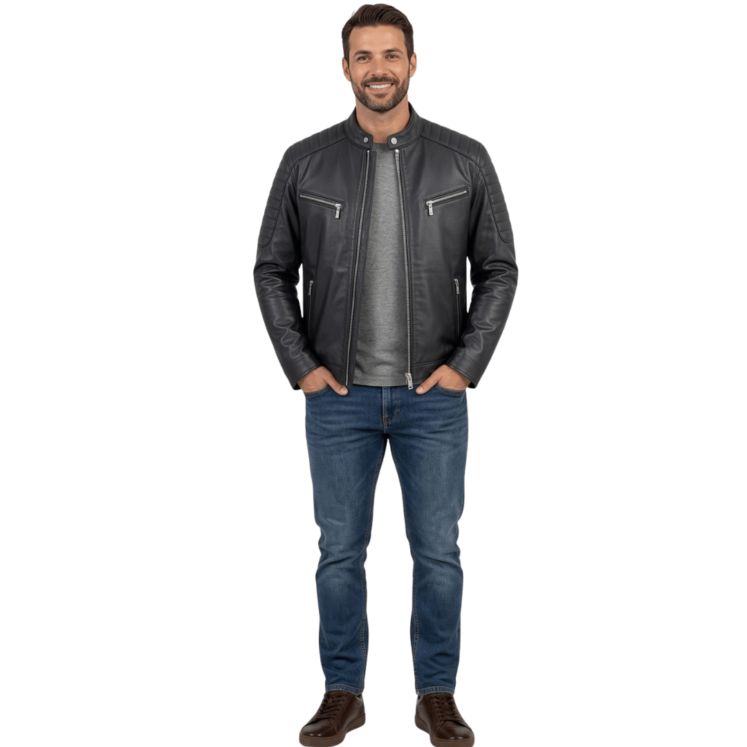 Men's Leather Jacket Ref. 782