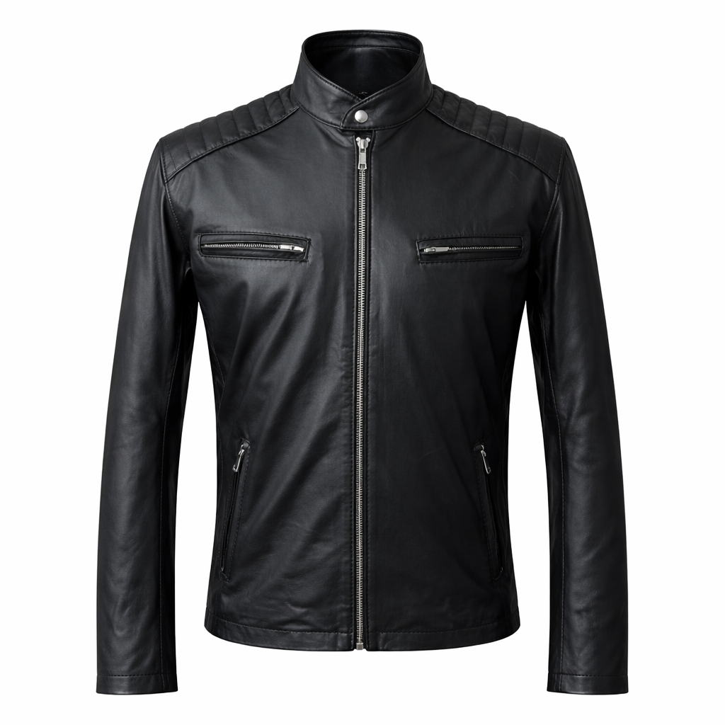 Jaqueta de Couro Masculina Ref. 782