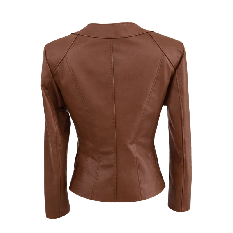 Jaqueta de Couro Feminina Ref. 533