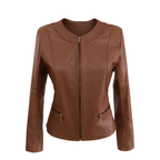Jaqueta de Couro Feminina Ref. 533