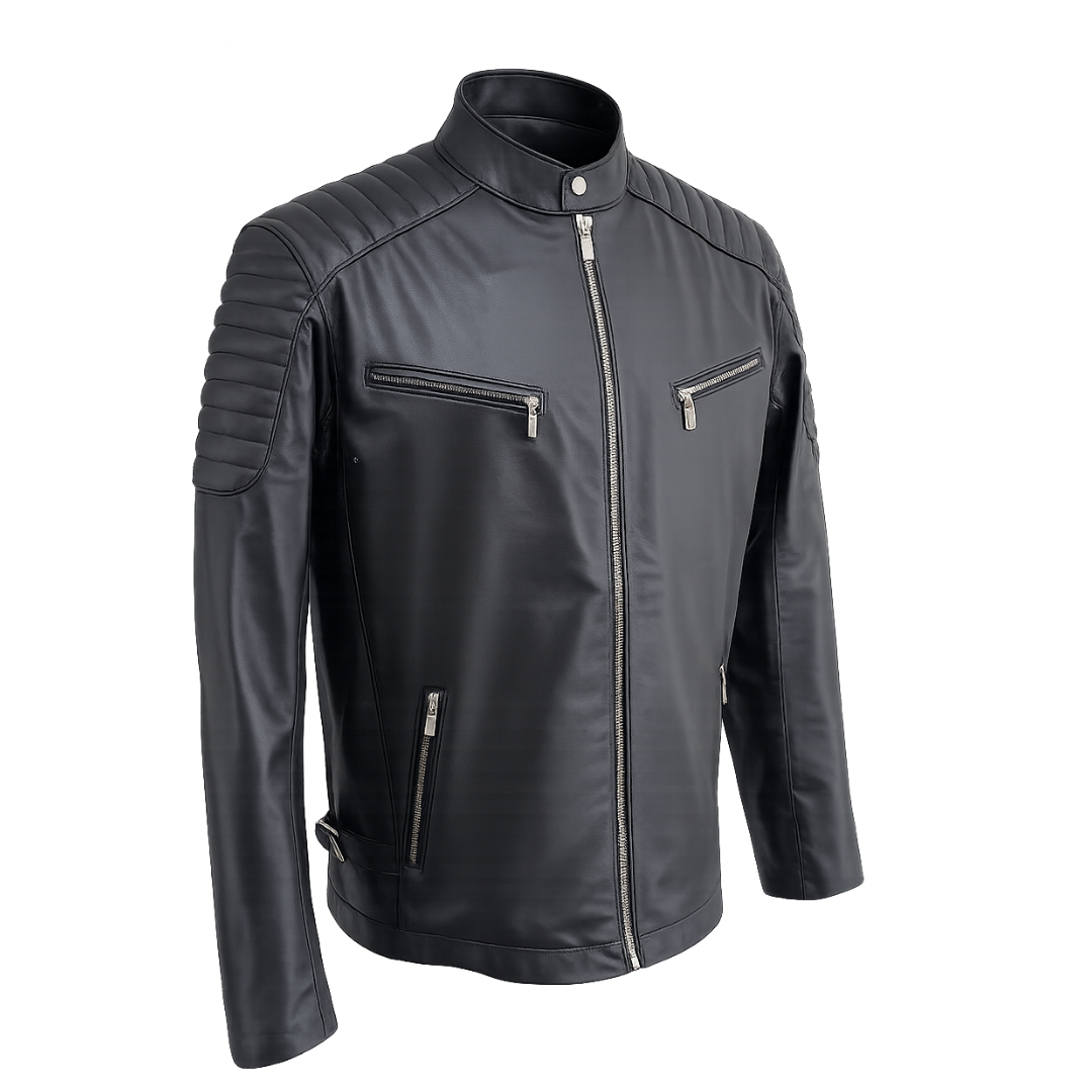 Jaqueta de Couro Masculina Ref. 782