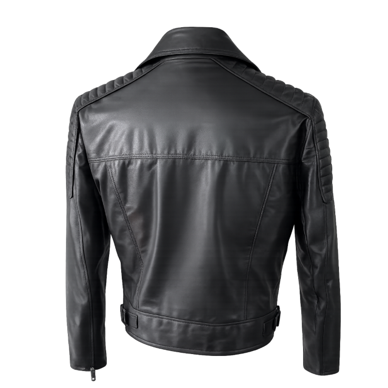 Chaqueta de cuero para hombre perfecto Rider