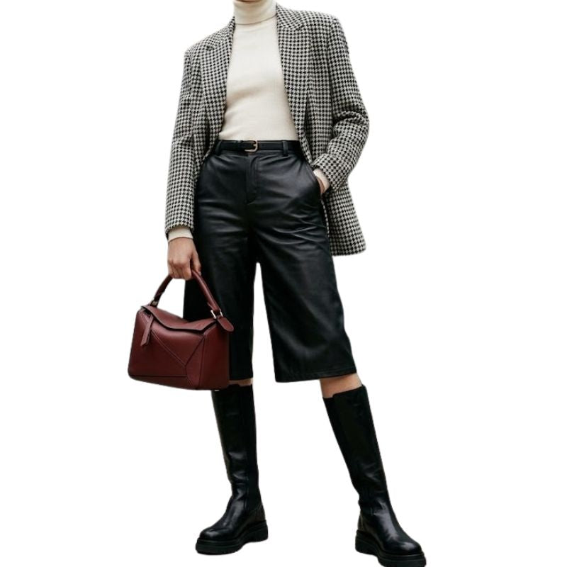 Bermuda em Couro Ref. 405