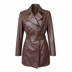 Gabardina de Piel para Mujer Ref.531