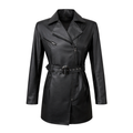 Abrigo de cuero para hombre Ref.611