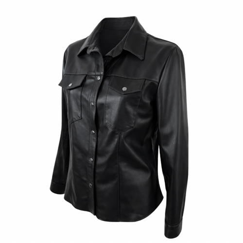 Camisa em Pelica Feminina Ref. 800