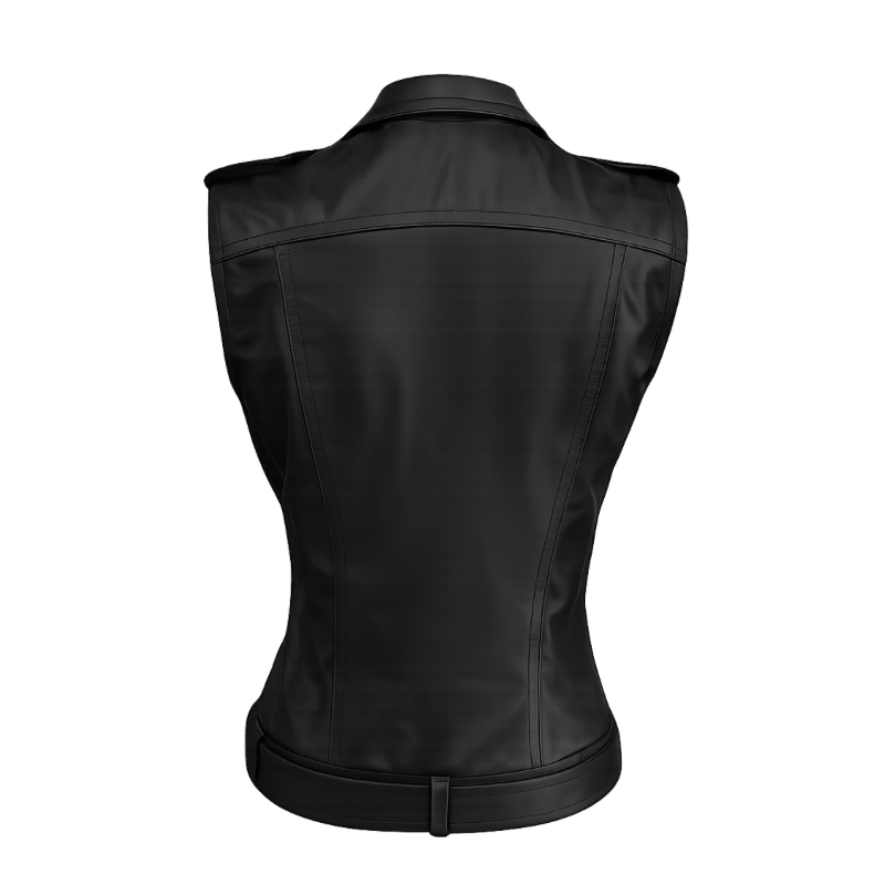 Colete de Couro Biker Ref. 362