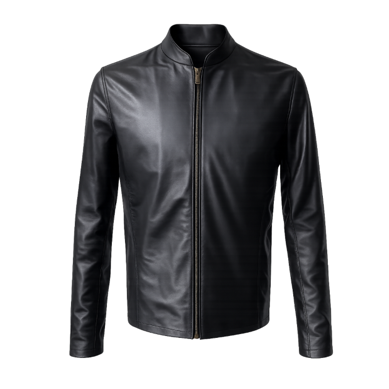 Chaqueta de cuero Slim Ref.301