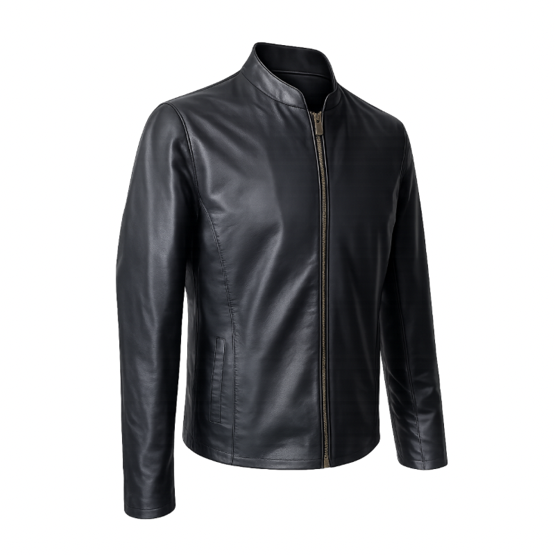 Chaqueta de cuero Slim Ref.301