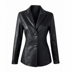 Blazer de Couro Feminino Ref.509