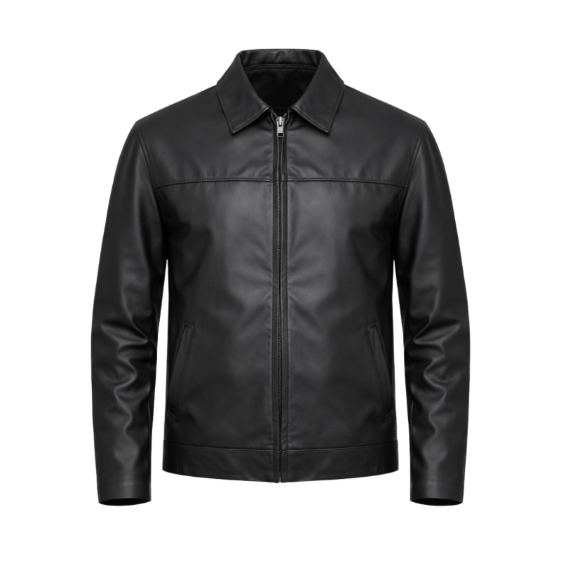 Chaqueta de Cuero Clásica Ref. 500
