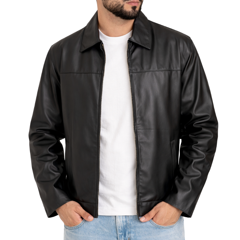 Chaqueta de Cuero Clásica Ref. 500