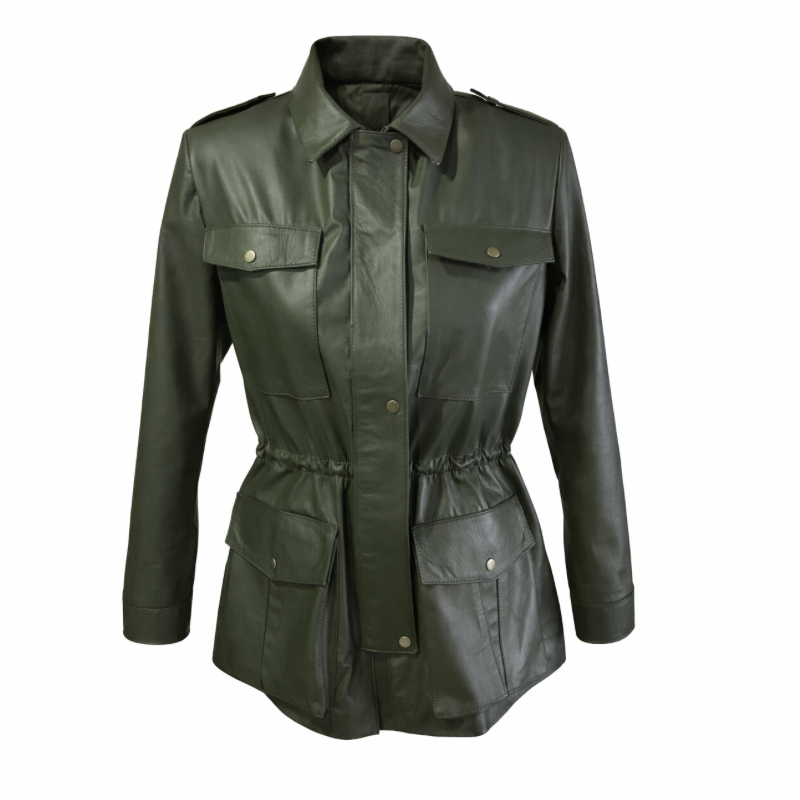 Parka em Couro Ref. 801