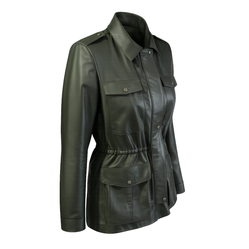 Parka em Couro Ref. 801