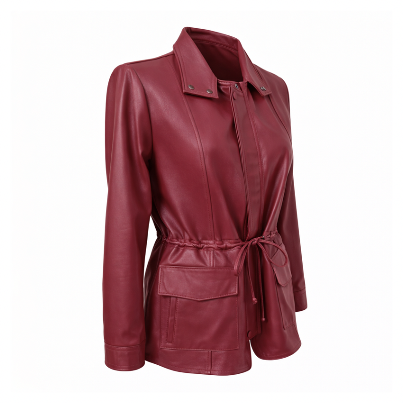 Parka em Couro Ref. 802