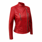 Jaqueta em Pelica Elysee Vermelha Ref. 659