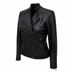 Chaqueta de Cuero Charlotte Ref. 657