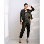Jaqueta de couro spencer Ref 156