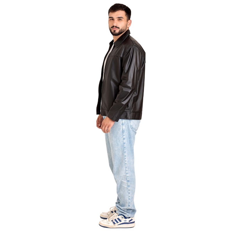Chaqueta de Cuero Clásica Ref. 500