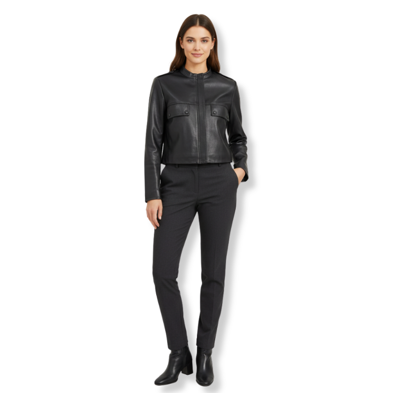 Jaqueta em Pelica Feminina Ref 888