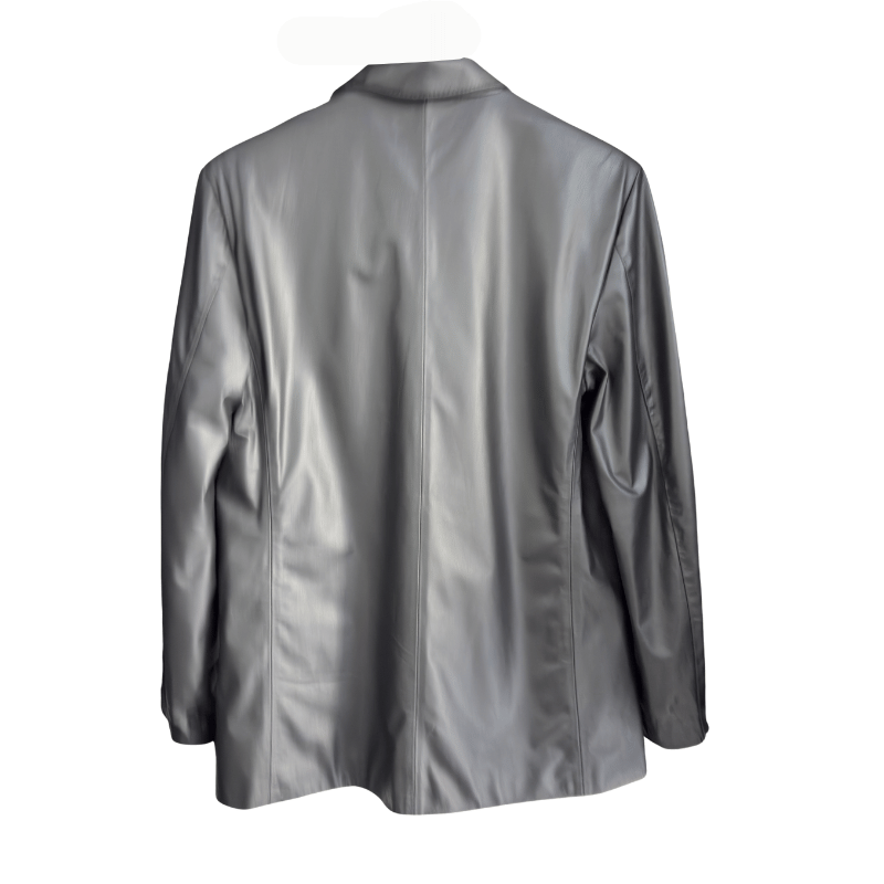 Blazer em Couro Slim Ref. 607