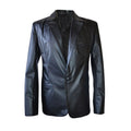 Blazer em Couro Slim Ref. 607