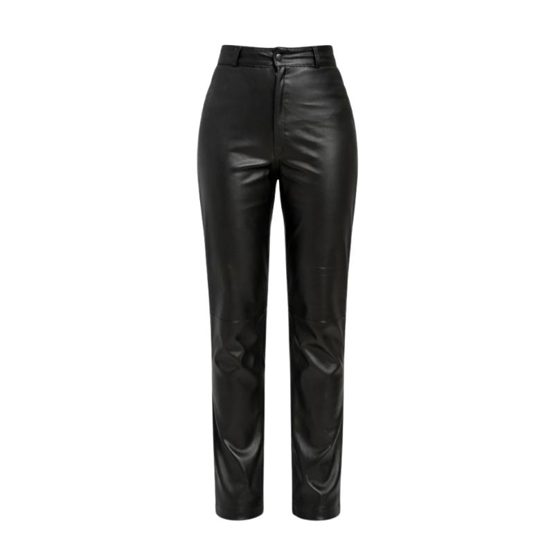 Calça Reta em Pelica Ref 403