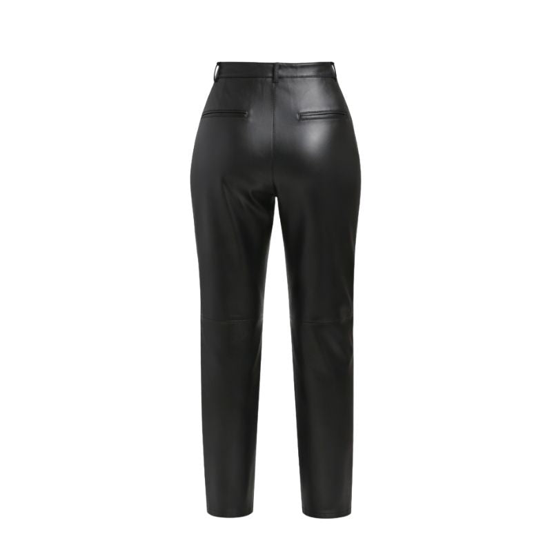 Calça Reta em Pelica Ref 403