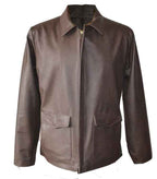 Chaqueta de cuero india