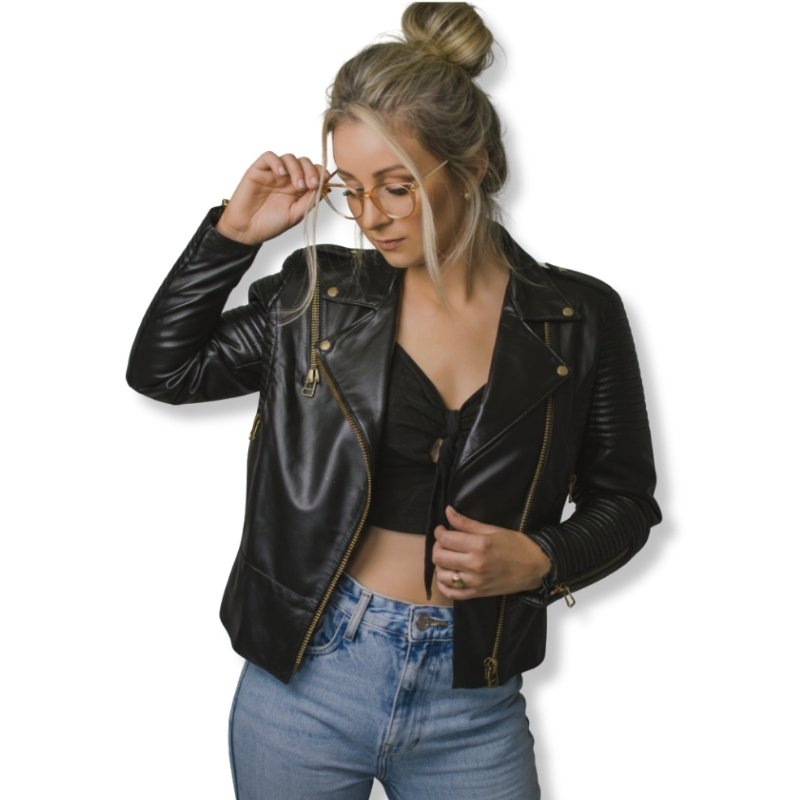 Jaqueta em Pelica Perfecto Ref. 558