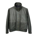 Jaqueta Bomber Couro Gola Alta Ref 922