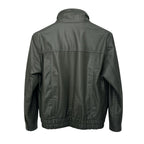 Jaqueta Bomber Couro Gola Alta Ref 922