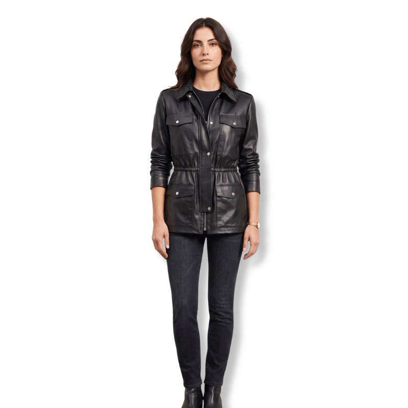 Parka em Couro Ref. 801