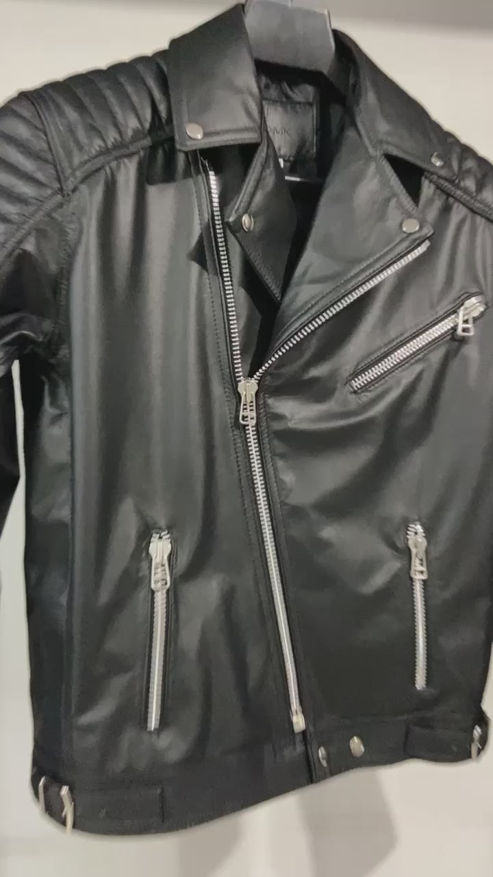Jaqueta de Couro Masculina Perfecto Rider