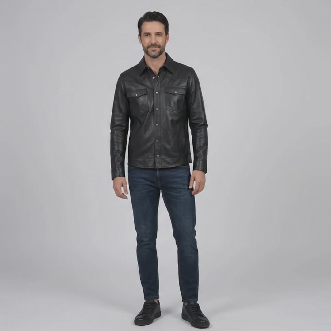 Camisa Masculina em Pelica