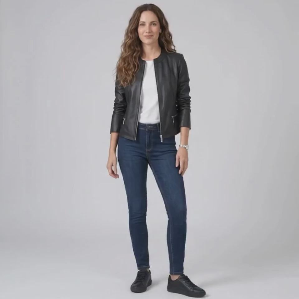 Women's Leather Jacket Ref. 533