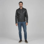Jaqueta de couro Slim Ref.301
